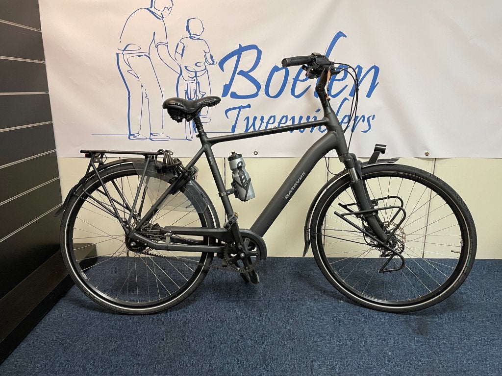 Batavus Finez Excl 28/57 8v Herenfiets Belt Drive Alfine, Ophalen, Batavus, Versnellingen, Batavus
