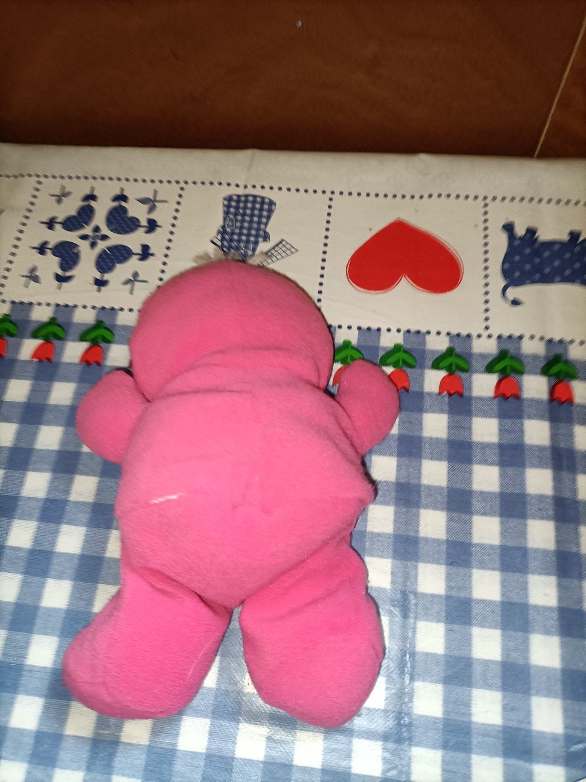 Roze Daatje knuffel 19 cm groot, Ophalen of Verzenden, Zo goed als nieuw, Overige typen