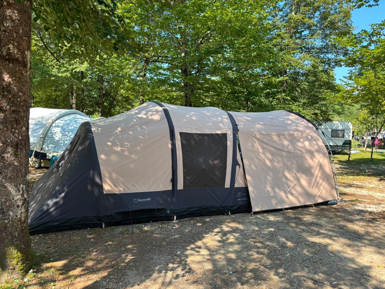 Bardani Airwave 410 Deluxe TC (opblaastent), Ophalen, Gebruikt, Tot en met 5