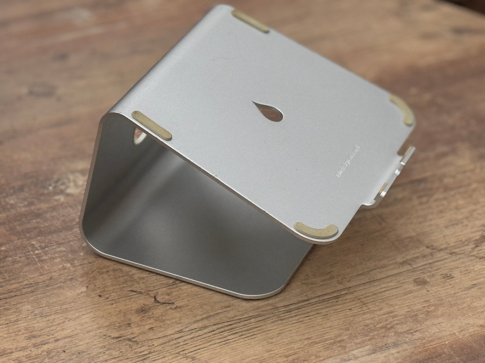 Rain Design mStand laptopstandaard - Zilver, Ophalen of Verzenden, Gebruikt