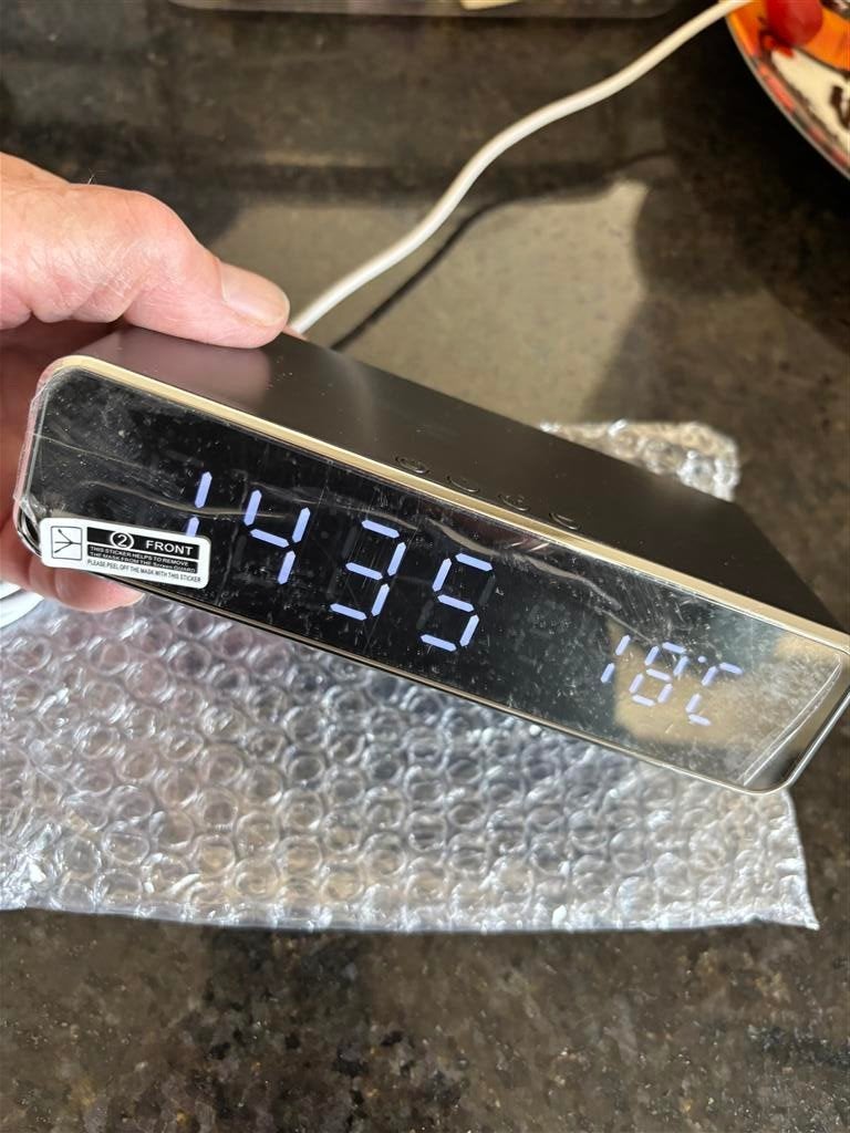 Digitale Wekker met Temperatuurweergave, Ophalen of Verzenden, Nieuw, Digitaal