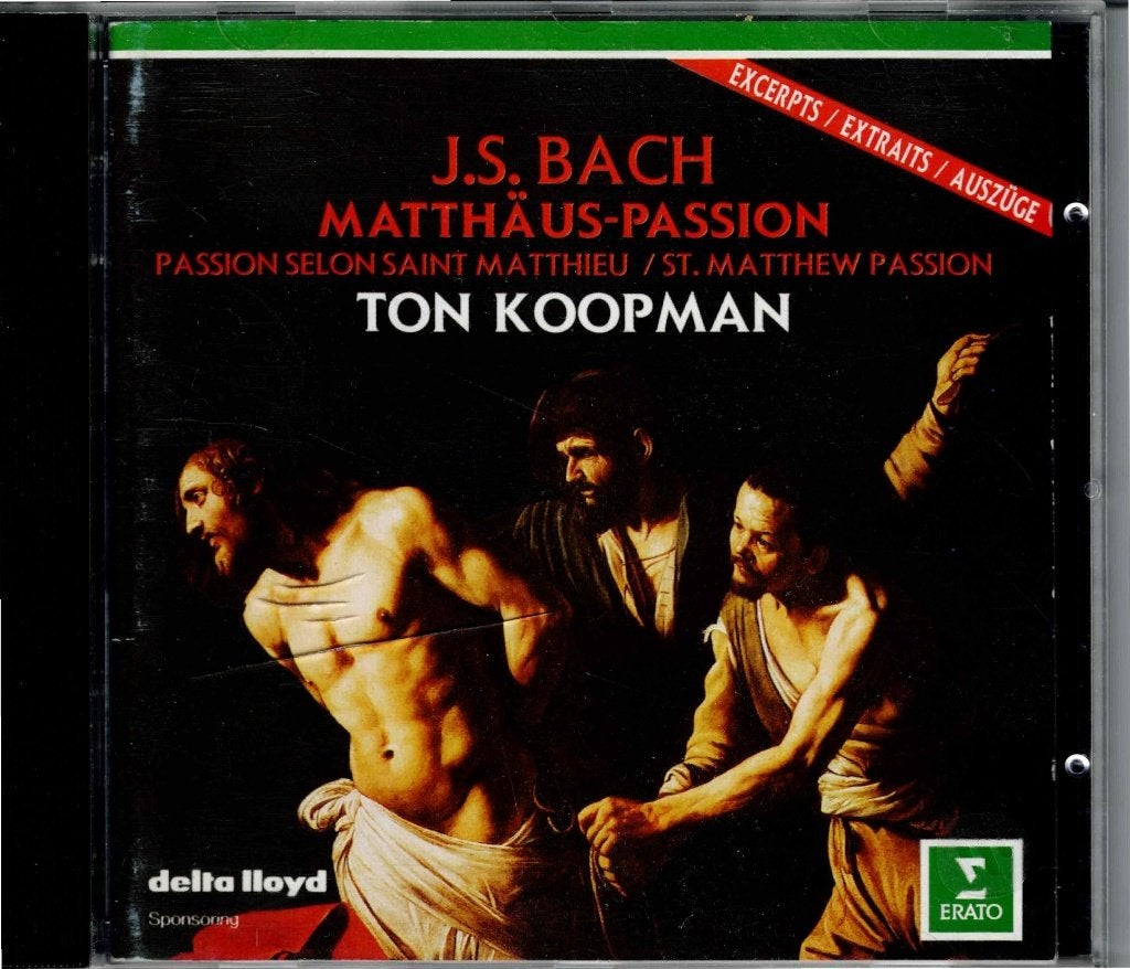 Bach - Matthäus passion excerpts, Inclusief boekje, Ophalen of Verzenden, Zo goed als nieuw, Barok
