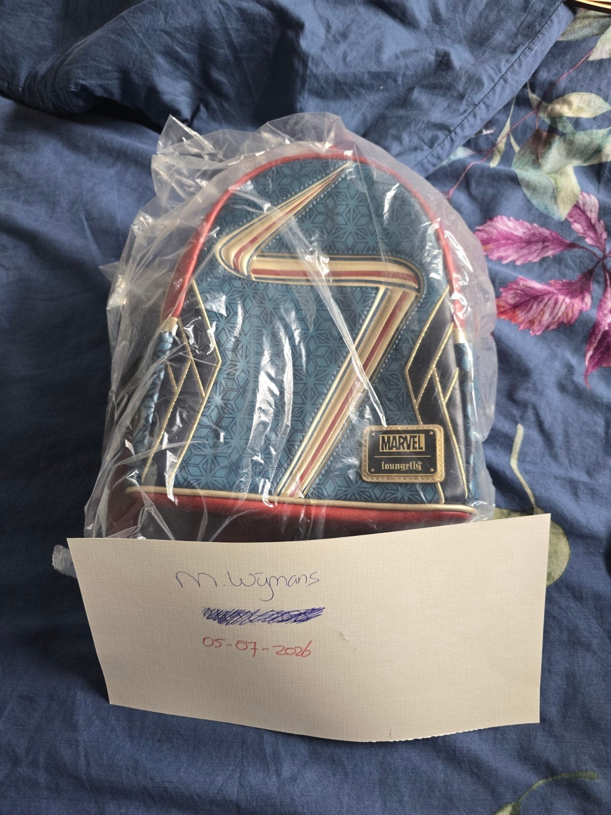 Nieuwe Marvel Loungefly Captain Marvel Mini Rugzak, Ophalen of Verzenden