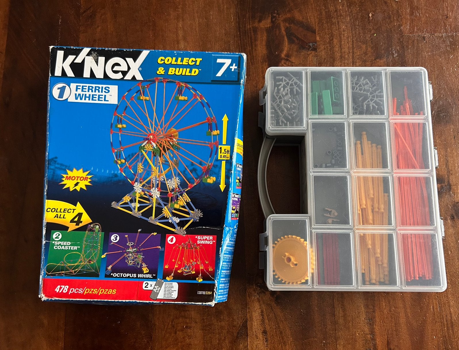 K’NEX ferris wheel, Ophalen, Zo goed als nieuw, K'nex
