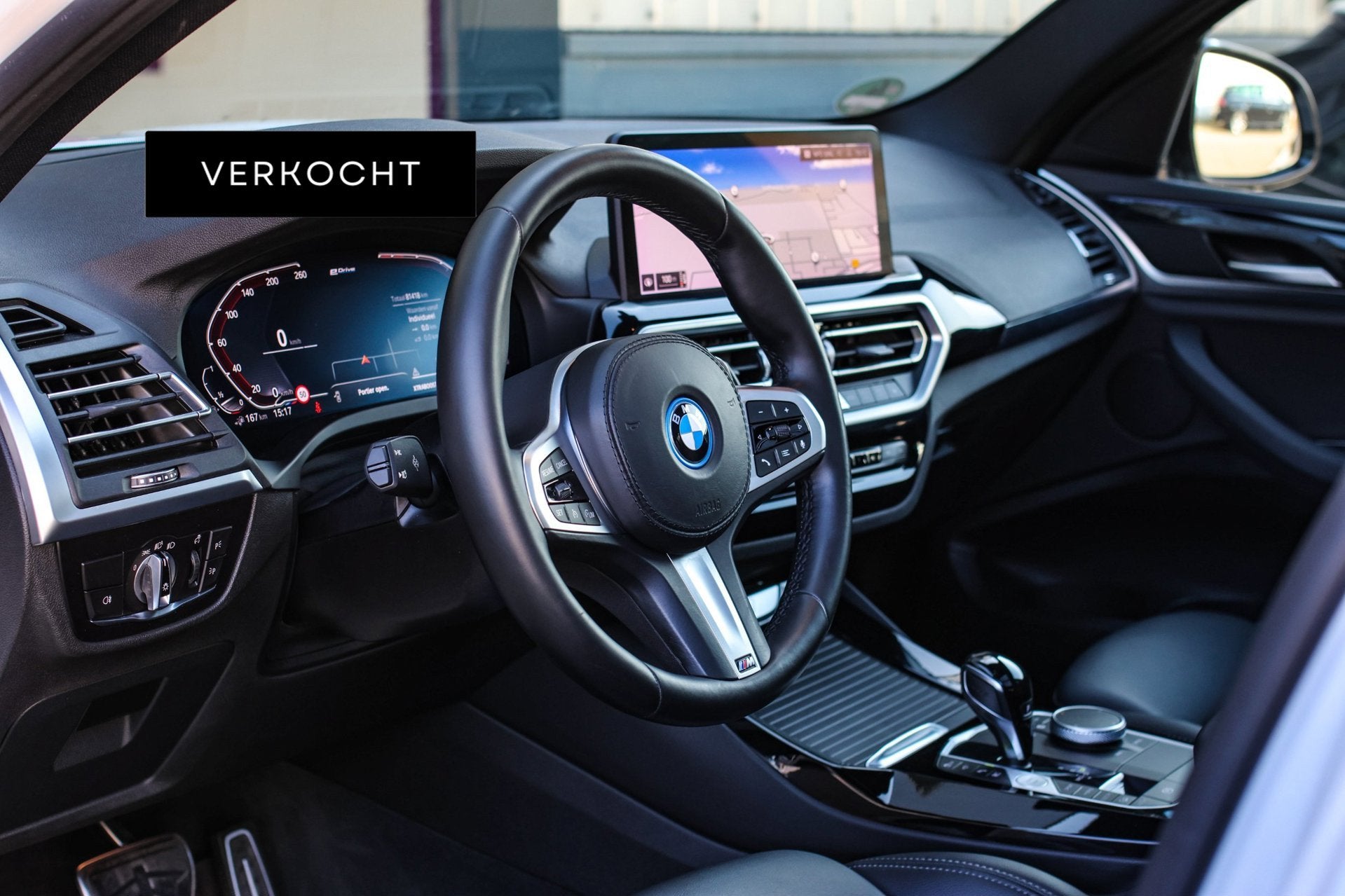 BMW X3 XDrive30e M-Sport *Pano*360 Camera*Laser Led*Leder*, Auto's, 1998 cc, Gebruikt, 2000 kg, Wit