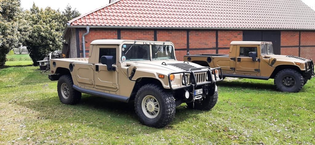 Unieke 2003 Hummer H1 Pick-up - Krachtige 4x4 voor avontuur, Ophalen of Verzenden, Landmacht, Nederland