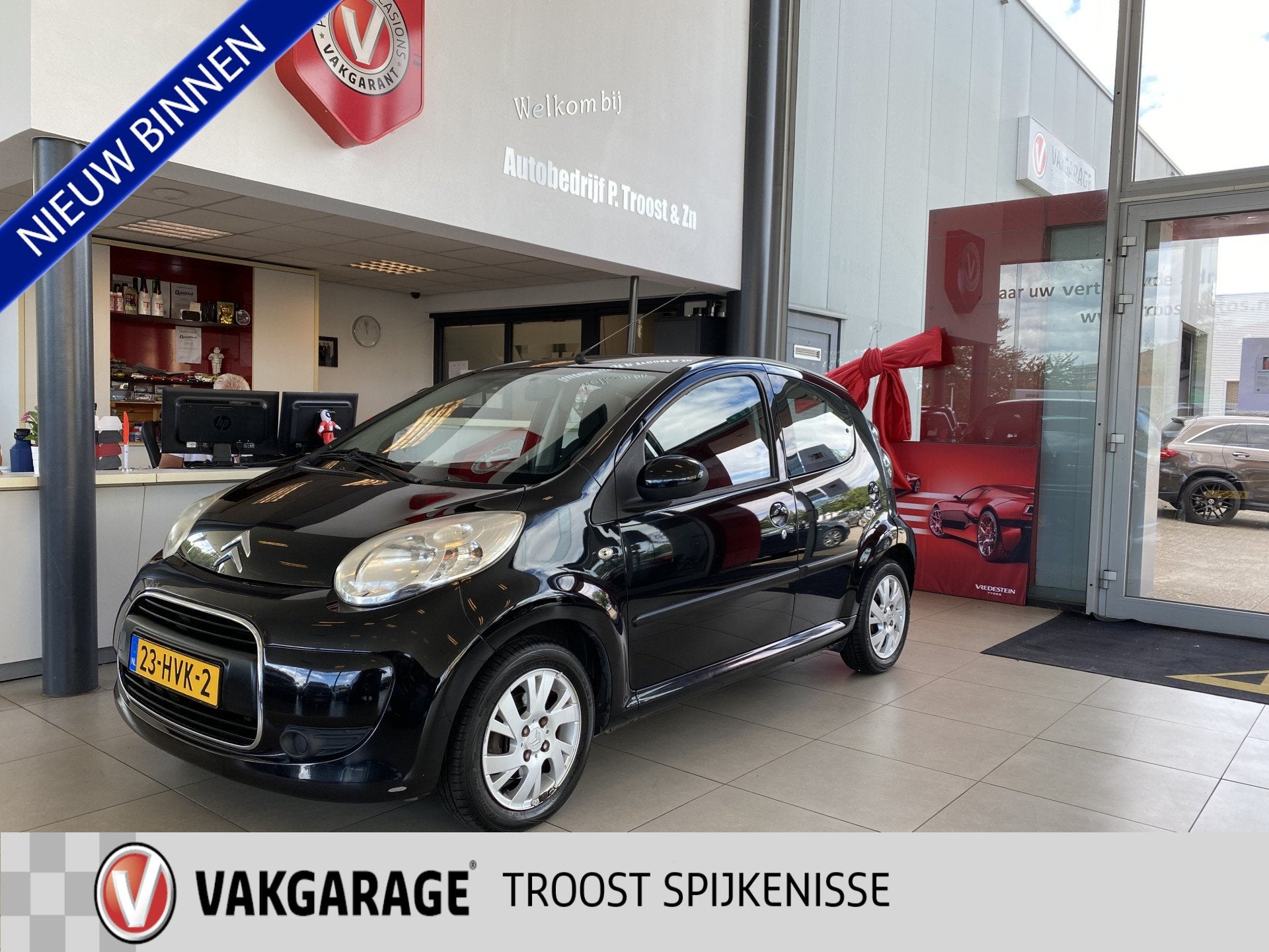 Citroën C1 1.0-12V Ambiance,Airco,Elektrischpakket,,Stuurbe, Auto's, Voorwielaandrijving, Stof, 4 stoelen, C1