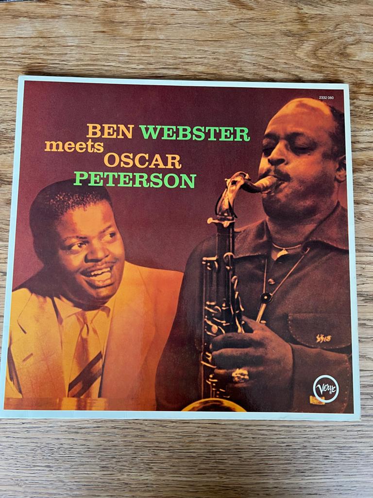 Ben Webster Meets Oscar Peterson LP - Jazz Vinyl, 1960 tot 1980, Ophalen of Verzenden, Zo goed als nieuw, 12 inch