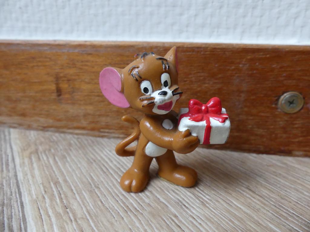 Jerry figuur, Ophalen of Verzenden, Looney Tunes, Zo goed als nieuw, Beeldje of Figuurtje