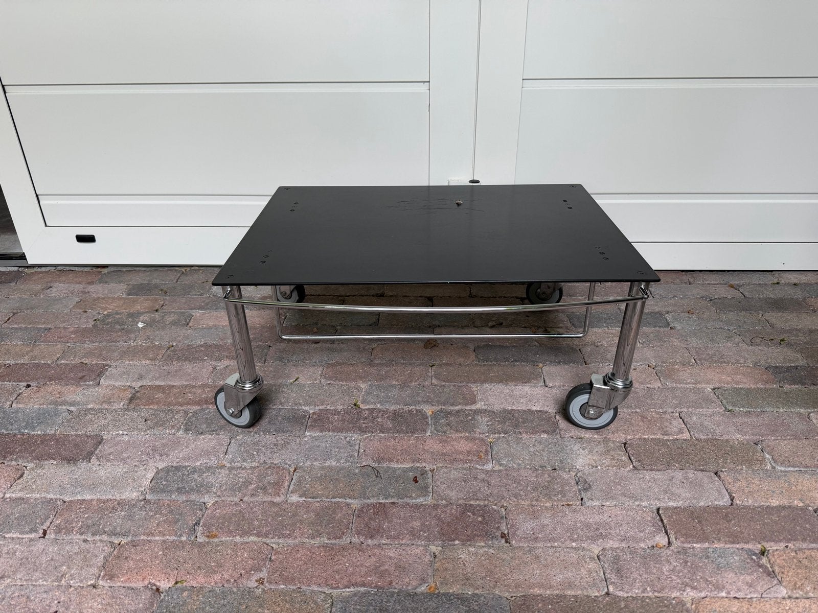 Max en Dirk design trolley- metaal, Kunststof, Gebruikt, Minder dan 50 cm, Rechthoekig