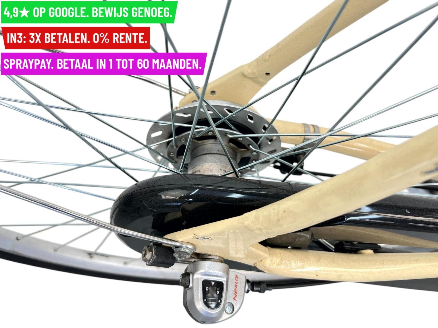 Damesfiets Sparta Country Tour 28"/53cm/3ver - Garantie/Leve, Gebruikt, Facebikenl@gmail.com, Sparta, 9713 Bv Groningen