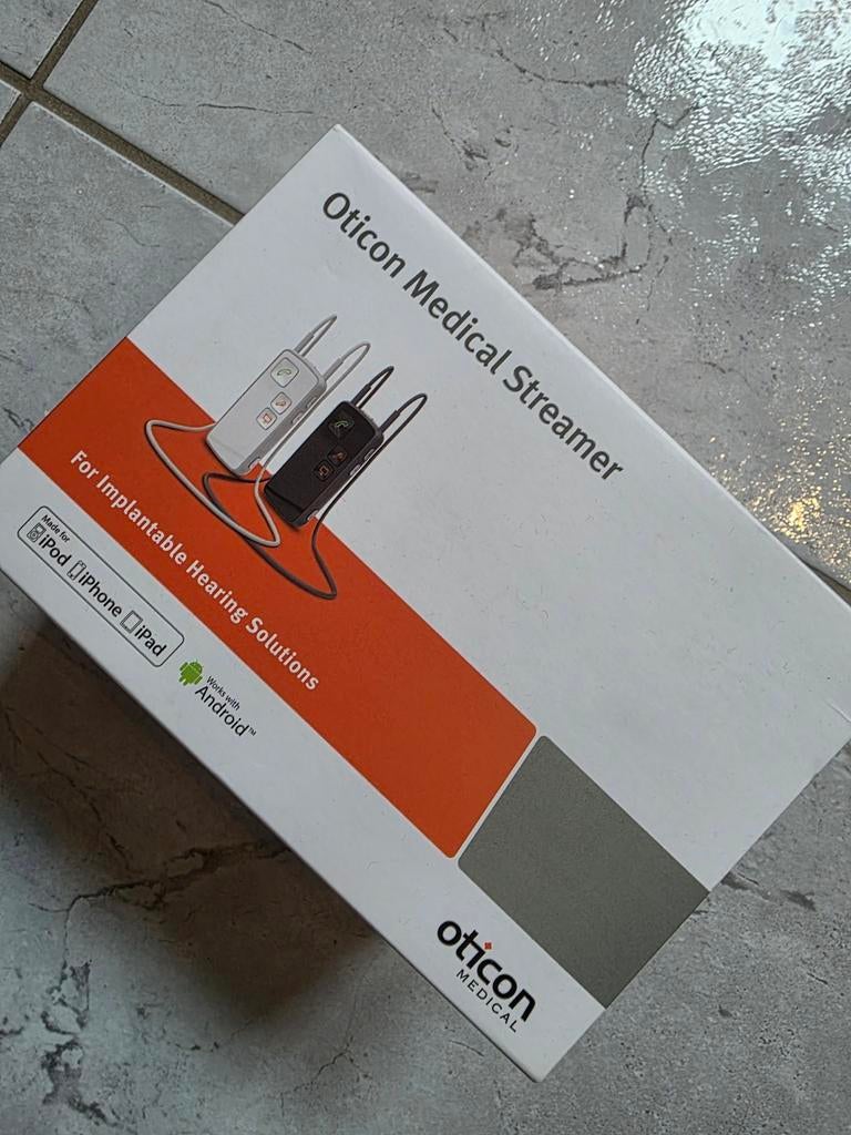 Oticon medical streamer NIEUW! Zwart, Diversen, Verpleegmiddelen, Ophalen of Verzenden, Nieuw