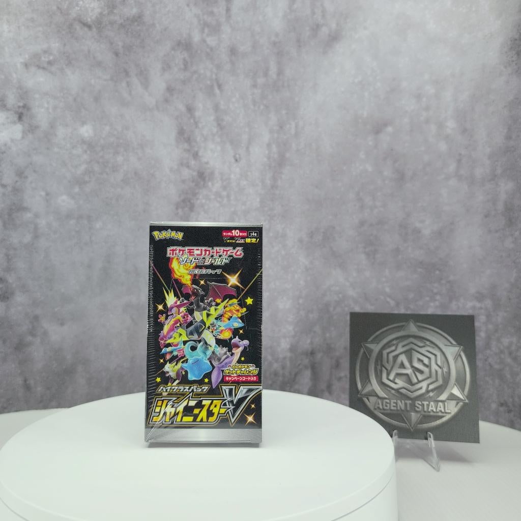 Pokémon Shiny Star V S4a Sealed Box Japan First Print #071, Ophalen of Verzenden, Nieuw, Boosterbox, Foil
