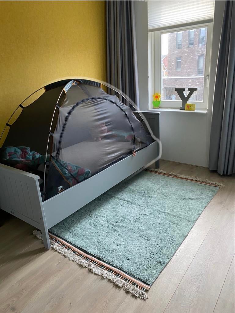 Deryan Kid Bed Muskietennet Tent - Zwart, Caravans en Kamperen, Tenten, Ophalen of Verzenden, Gebruikt, Tot en met 2