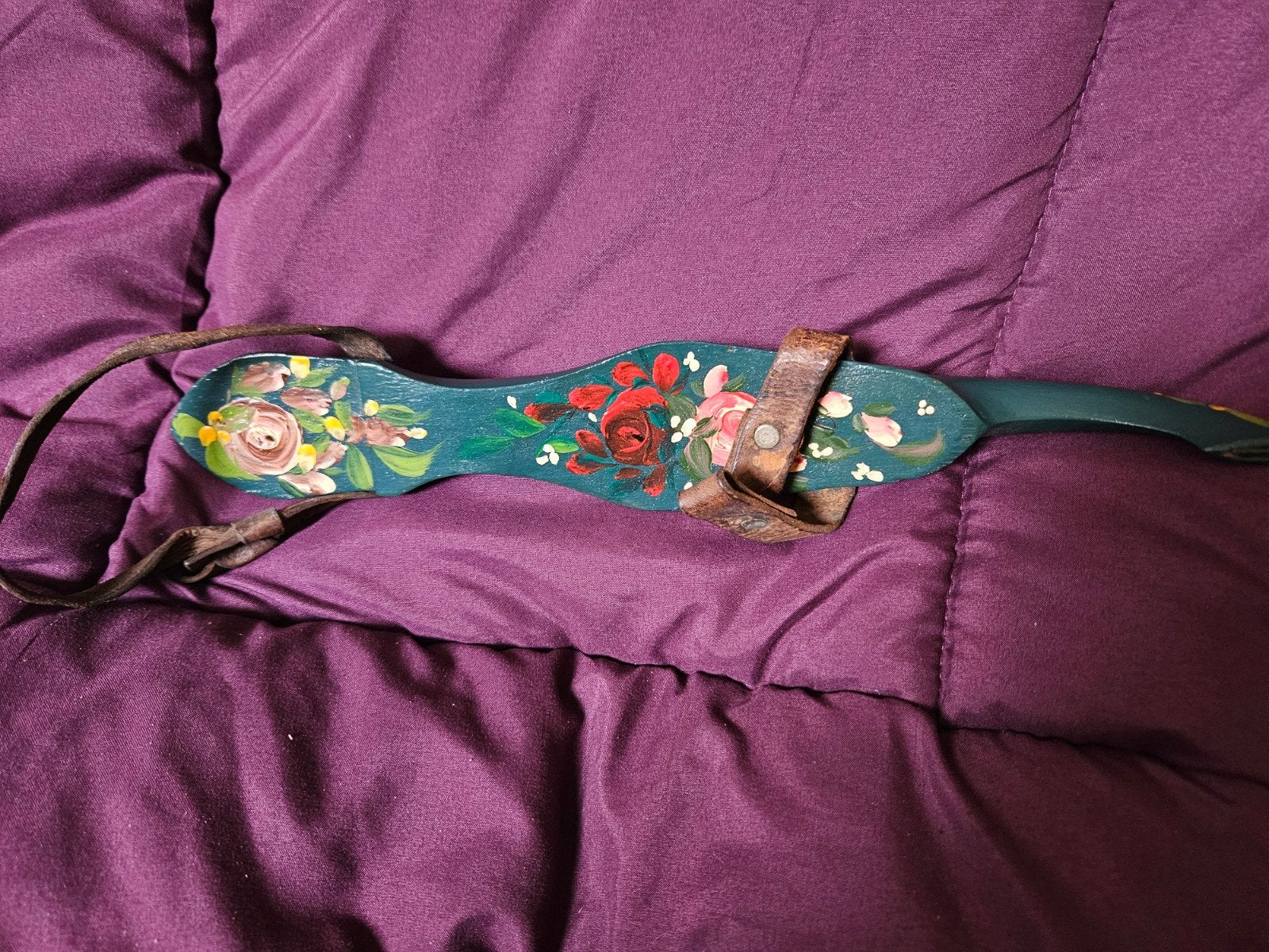 Antieke Friese Doorloper - Handgeschilderd, Antiek en Kunst, Ophalen of Verzenden