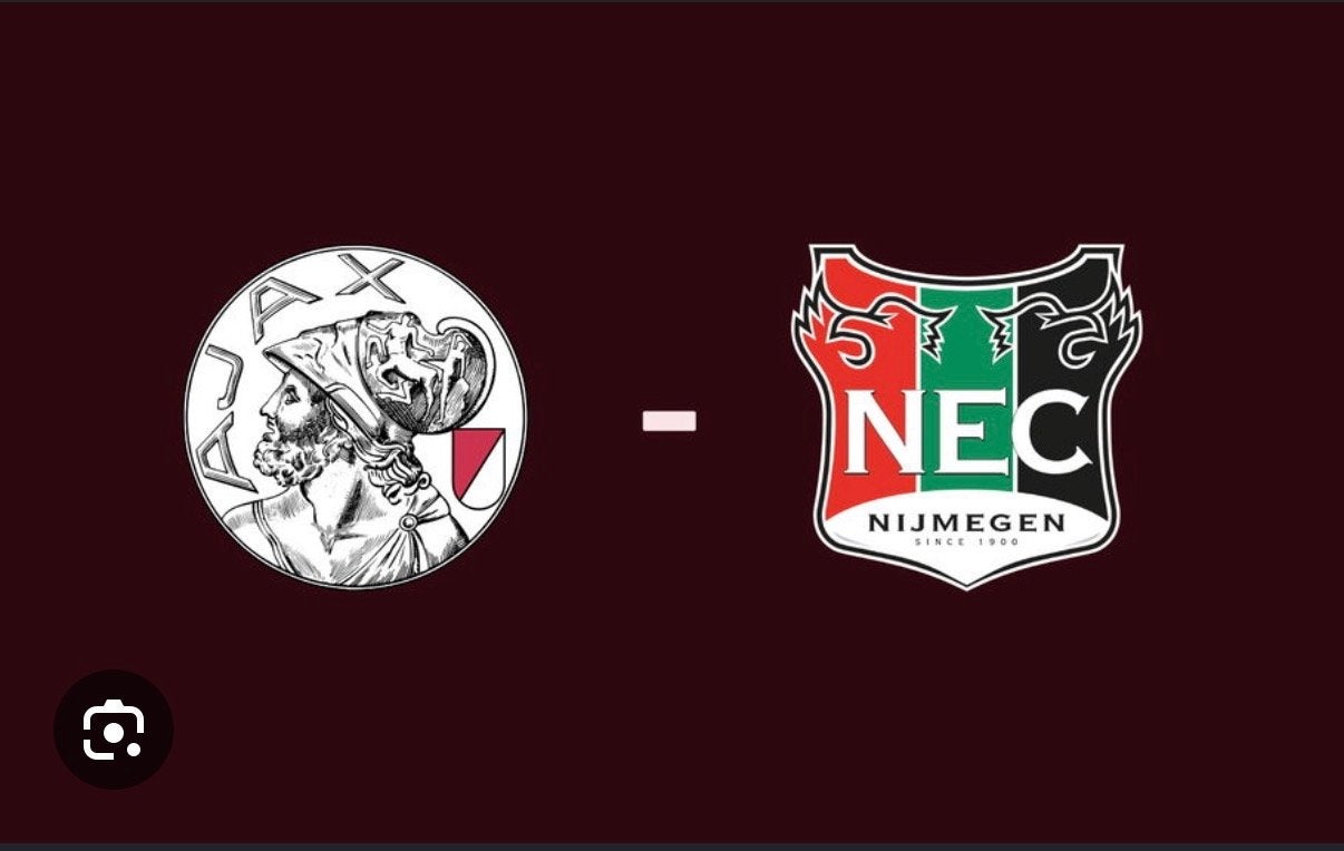 1 ticket Ajax-Nec vak 429