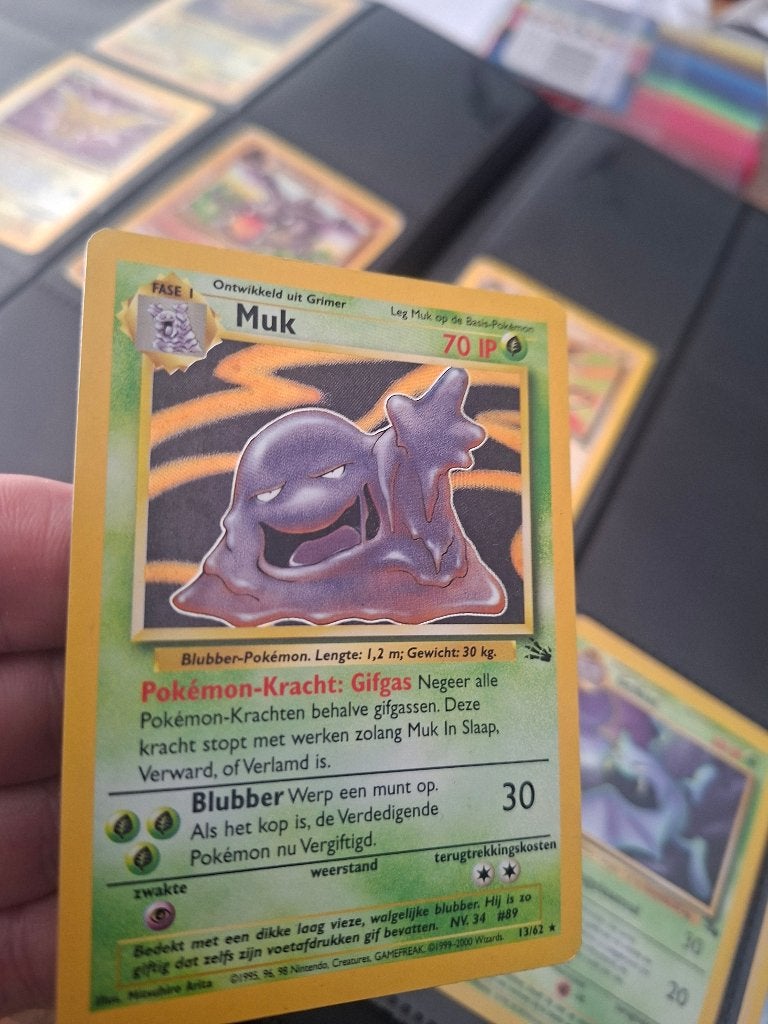 Muk holo fossil unlimited Nederlands!, Ophalen of Verzenden, Zo goed als nieuw, Losse kaart, Foil