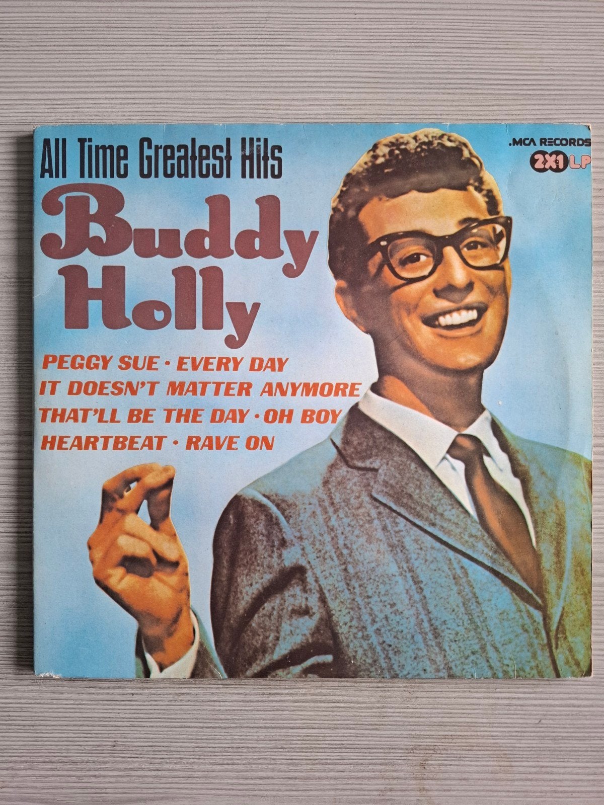 Buddy Holly - All Time Greatest Hits 2LP, Gebruikt, Originele persing, Ophalen of Verzenden, 1970 - 1979