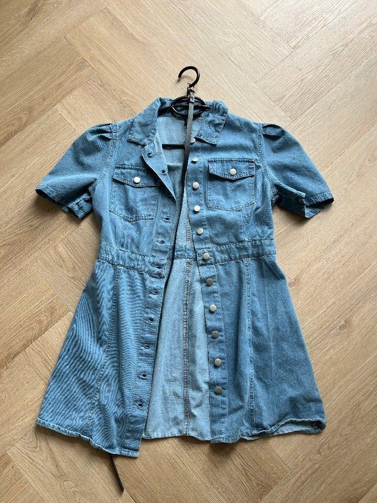 Jurk van spijkerstof, Maat 38/40 (M), Blauw, Nieuw, Ophalen of Verzenden