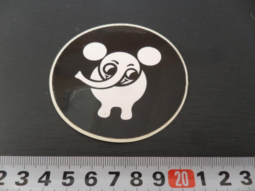 sticker autofood auto food logo olifant *, Ophalen, Zo goed als nieuw