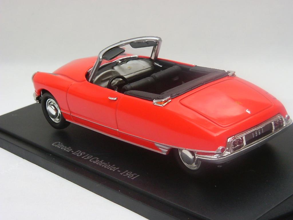 Citroen DS 19 cabriolet 1961 rood DS Collection 1:43, Ophalen of Verzenden, Nieuw, Auto, Overige merken