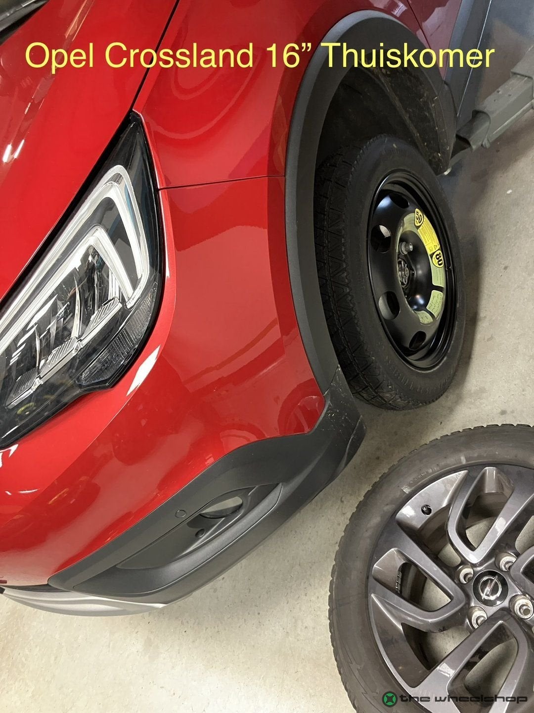 Reservewiel Thuiskomer Origineel 16 inch OEM PSA P2008 Opel, Auto-onderdelen, Banden en Velgen, Gebruikt, -, Banden en Velgen