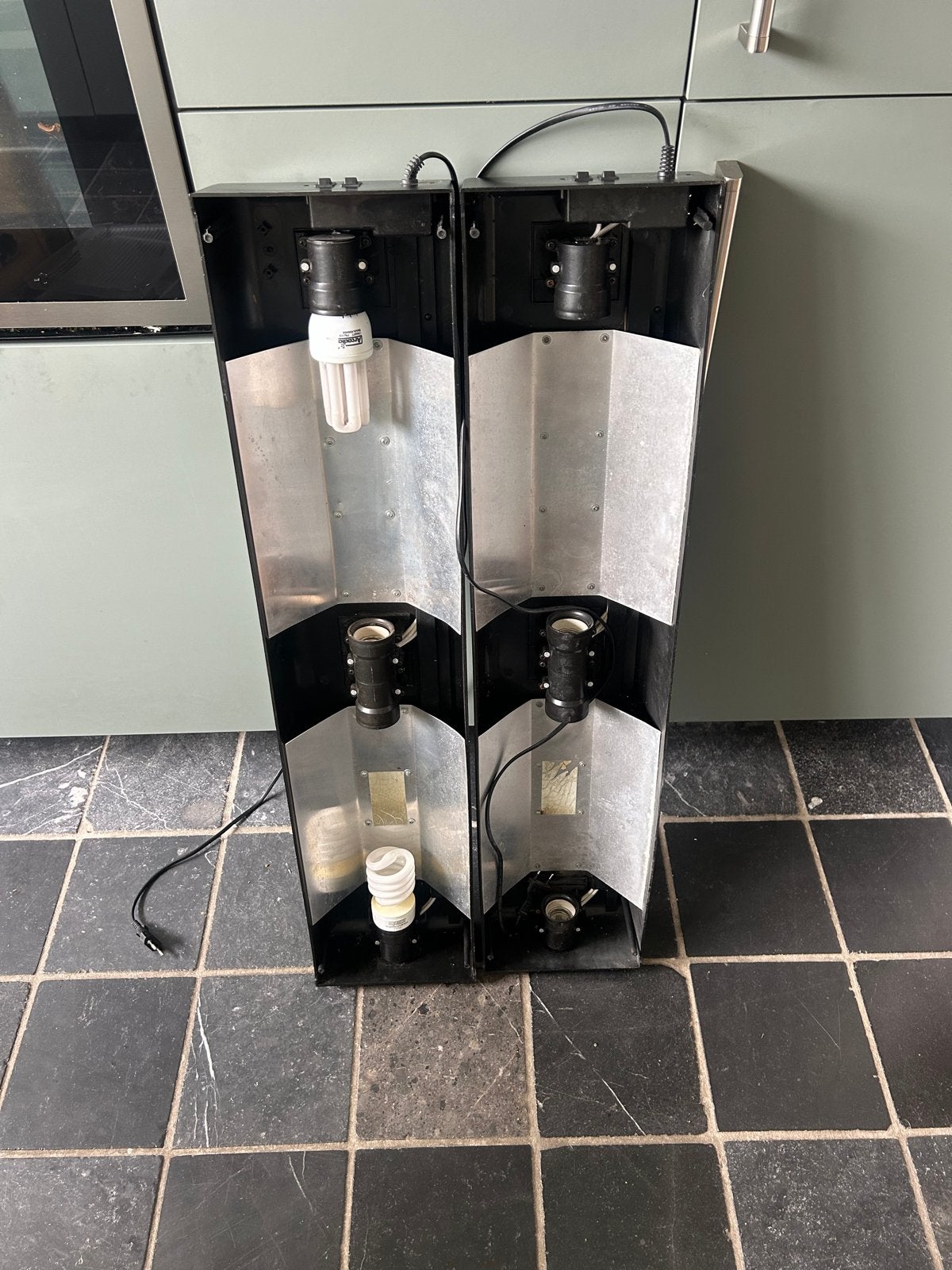 2 lichtbakken voor een terrarium/ paludarium, Dieren en Toebehoren, Ophalen of Verzenden, Gebruikt, Terrarium of Paludarium
