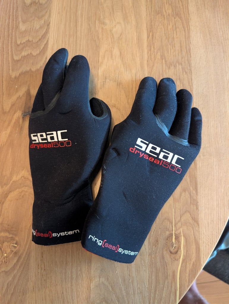 Duik handschoenen Seac, Watersport en Boten, Ophalen of Verzenden, Zo goed als nieuw, Duikpak