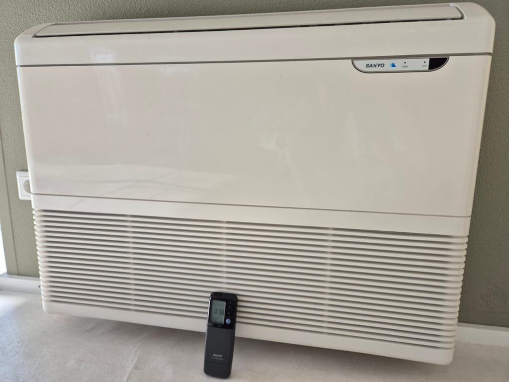 Sanyo Airconditioner - Koelen Airco wordt super koud!!!, Ophalen, Timer, 3 snelheden of meer, Gebruikt