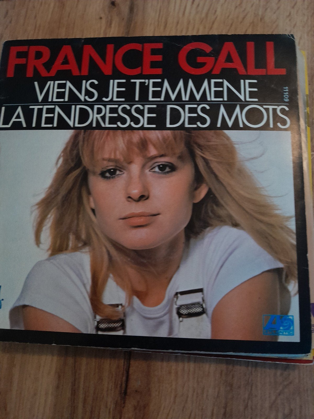 france gall 7 inch viens je t,emmene, Cd's en Dvd's, Ophalen of Verzenden, Zo goed als nieuw, Pop