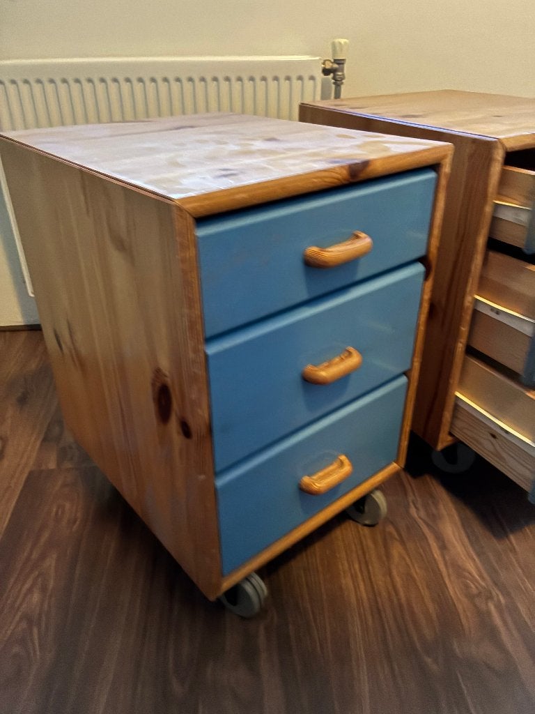 Flexa ladenblok grenen, Ophalen, Minder dan 50 cm, Gebruikt, Grenen