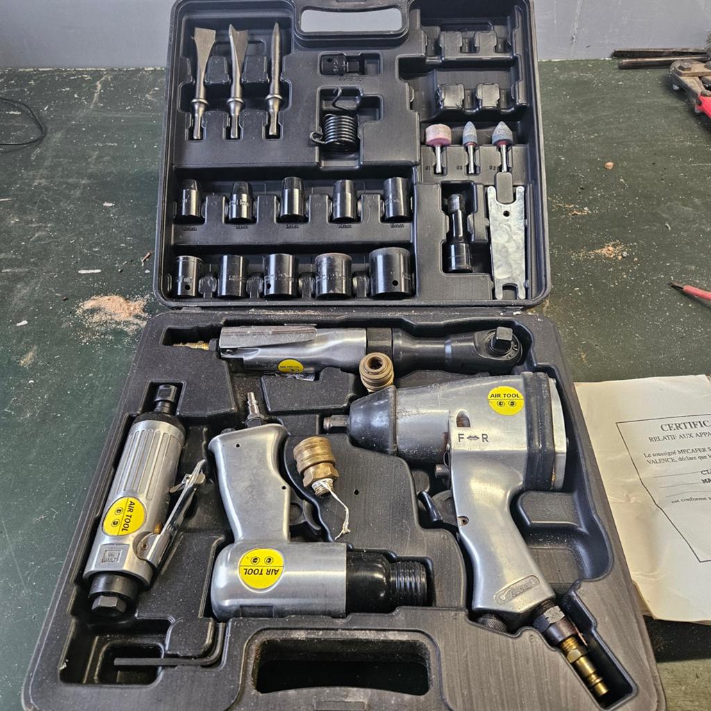 Air tool luchtgereedschap, Ophalen