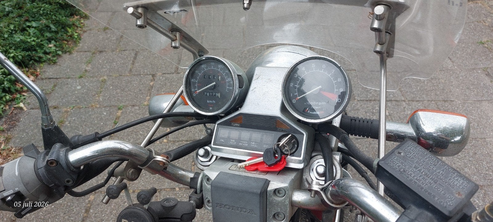 Honda shadow vt 500 c 1985, Ophalen