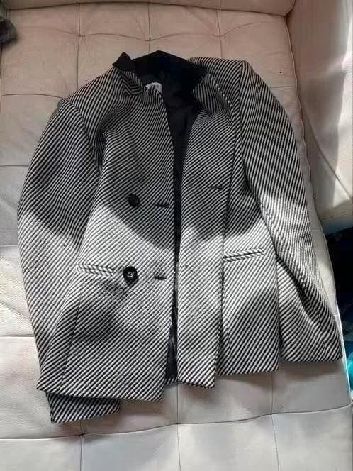 Les Bleus gestreepte blazer maat M, Maat 38/40 (M), Zwart, Ophalen of Verzenden, Jasje