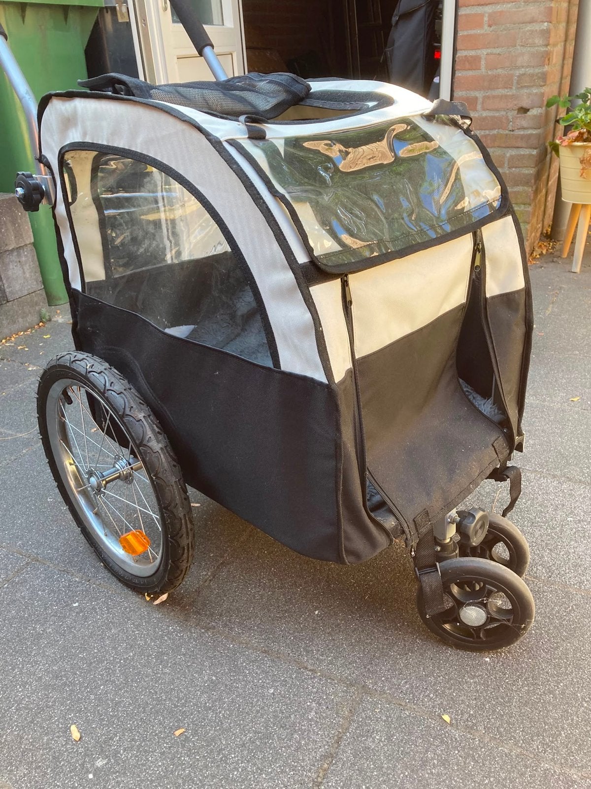 Hondenfietskar / Hondenbuggy - Zo goed als nieuw, Ophalen, Vering, 20 tot 40 kg, Zo goed als nieuw