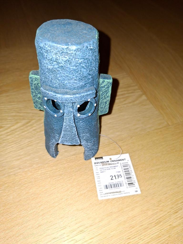 Aquarium ornament Octo's huis 15 cm nieuw, Ophalen of Verzenden, Nieuw