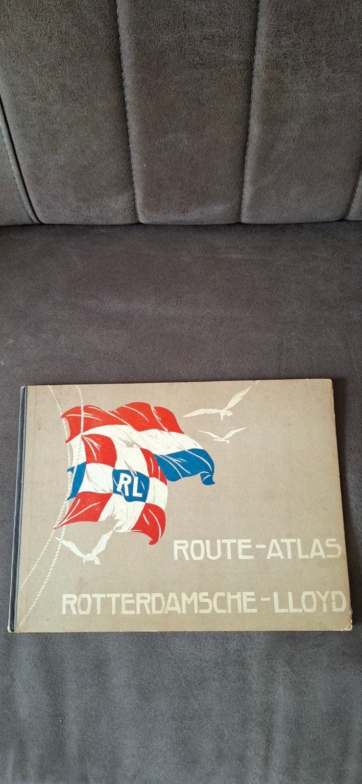 Route atlas Rotterdam Lloyd, Ophalen of Verzenden, G.J.J. de Jongh