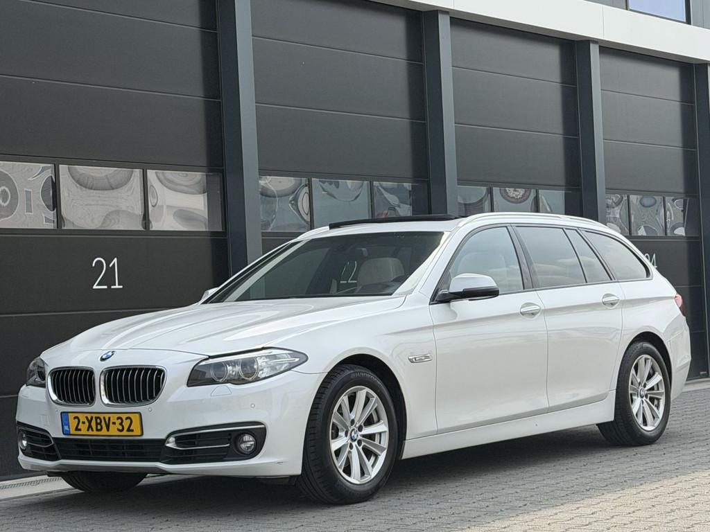 BMW 5 Serie 520d Virtual Cockpit Head-Up Pano EURO-6, Auto's, BMW, Bedrijf, Te koop, 5-Serie, ABS, Airbags, Airconditioning, Bochtverlichting