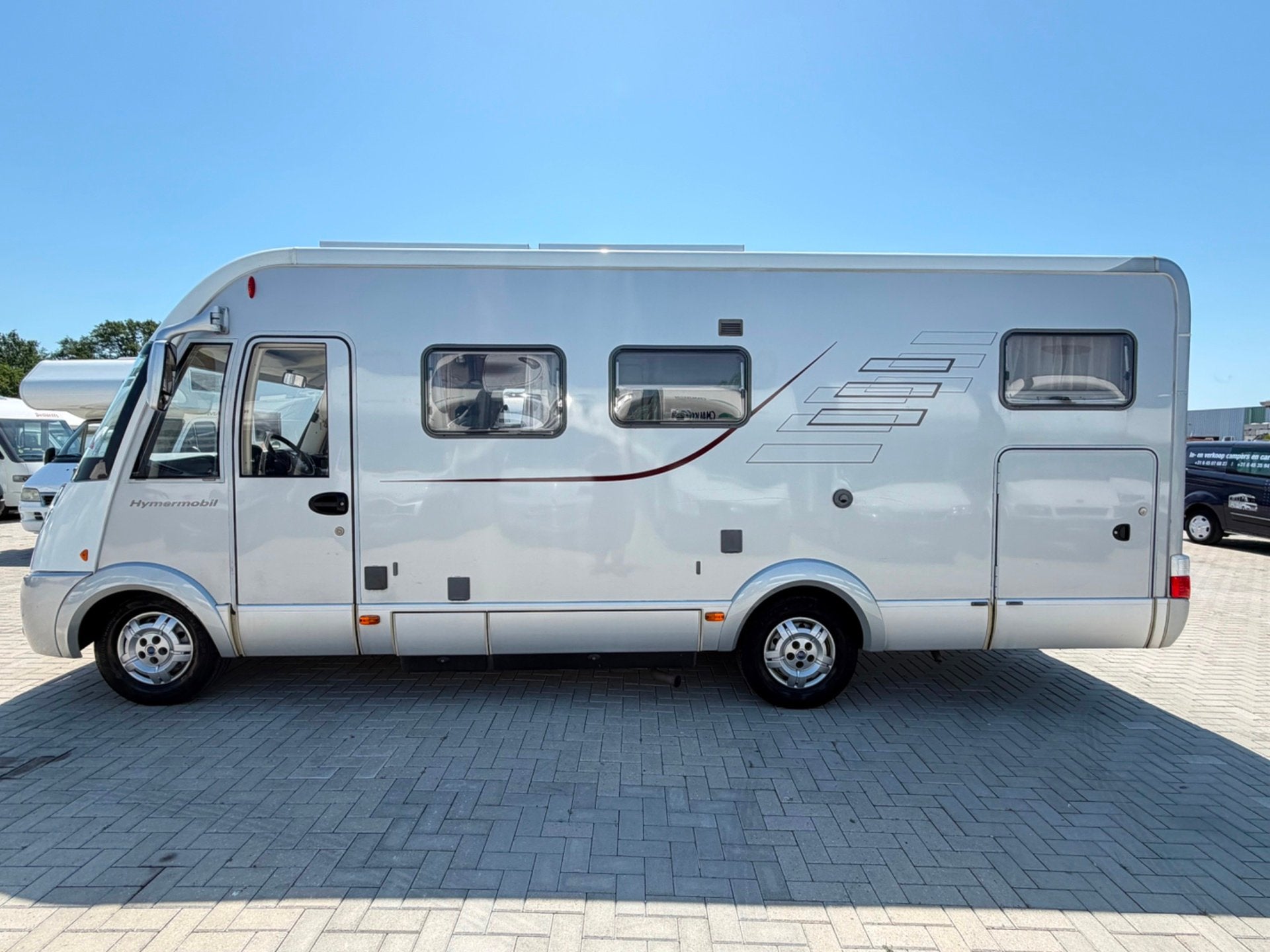 Hymer Eriba B 694 SL *IN TOPSTAAT*, Bedrijf, Airconditioning, Hymer, Dakluik
