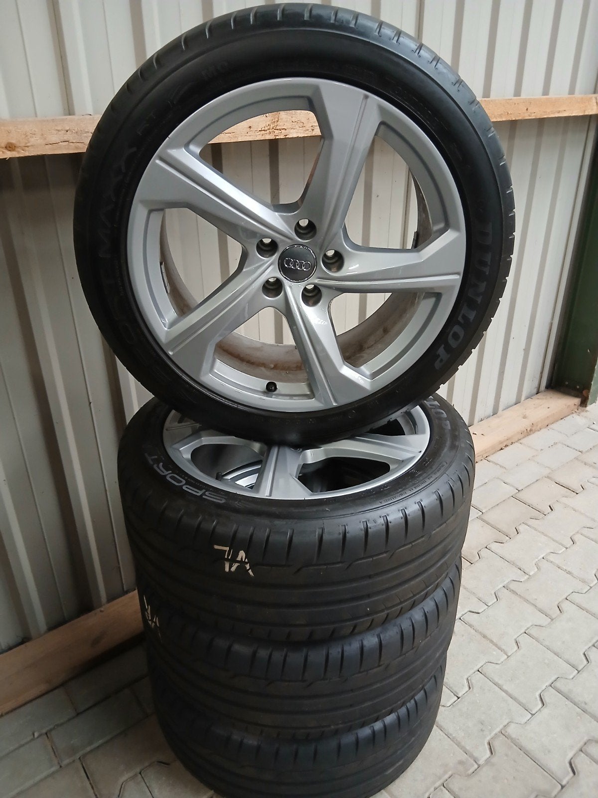 ZGAN 19 inch velgen 5×112 OEM AUDI A6 C7 C8 S6 RS6 A7 S7 RS7, 19 inch, Banden en Velgen, Ophalen of Verzenden, Personenwagen