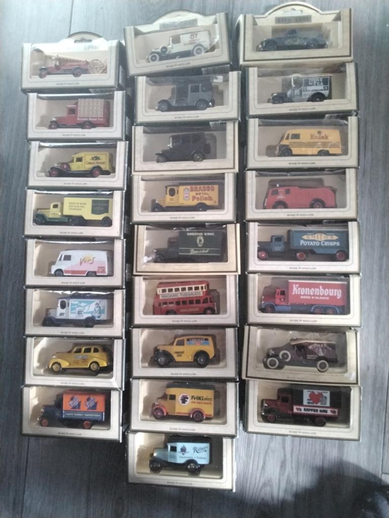 55 day's gone modelauto's, Verzamelen, Ophalen of Verzenden