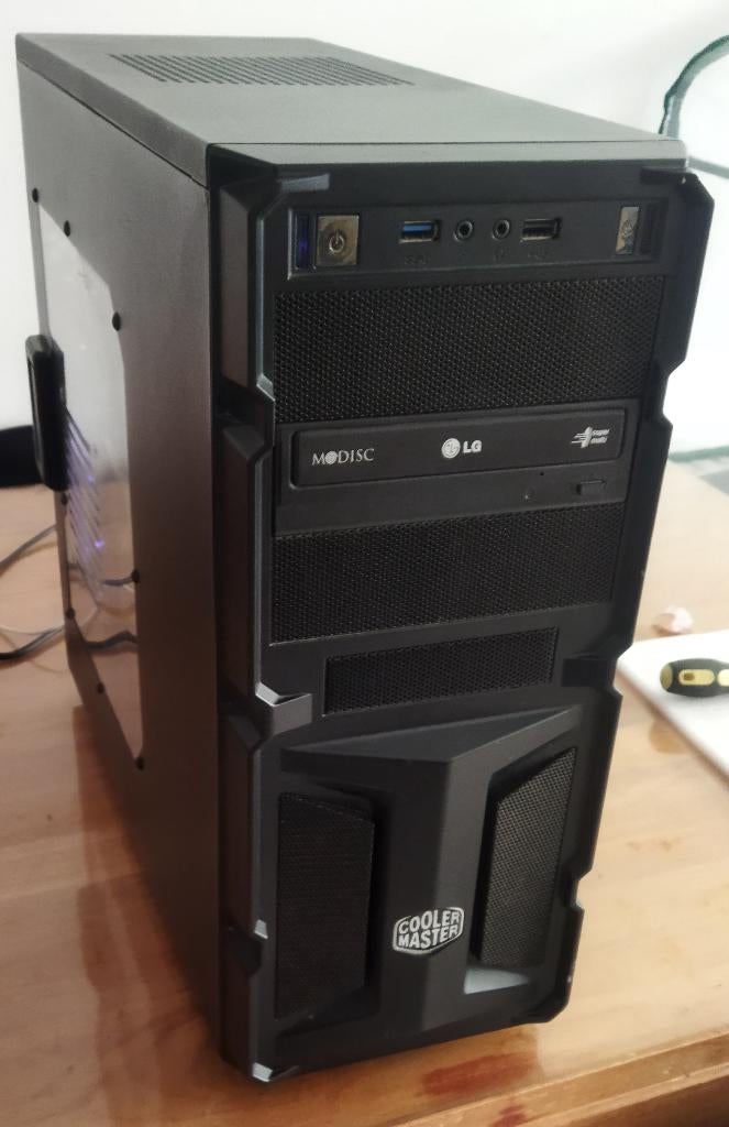 Game PC/CPU i7-4790/RAM 16gb/Video 4gb/SSD/HDD, Computers en Software, Desktop Pc's, Zo goed als nieuw, 4 Ghz of meer, HDD, SSD