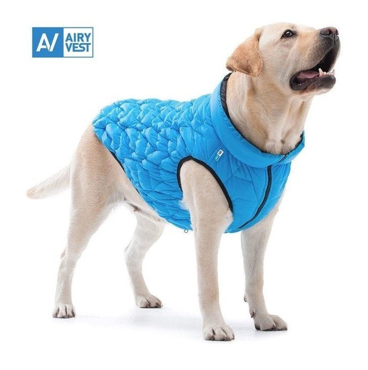 AiryVest UNI Hondenjas Omkeerbaar L55 Blue-Black -50% OFF!!!, Dieren en Toebehoren, Hondenkleding, Ophalen of Verzenden, Nieuw