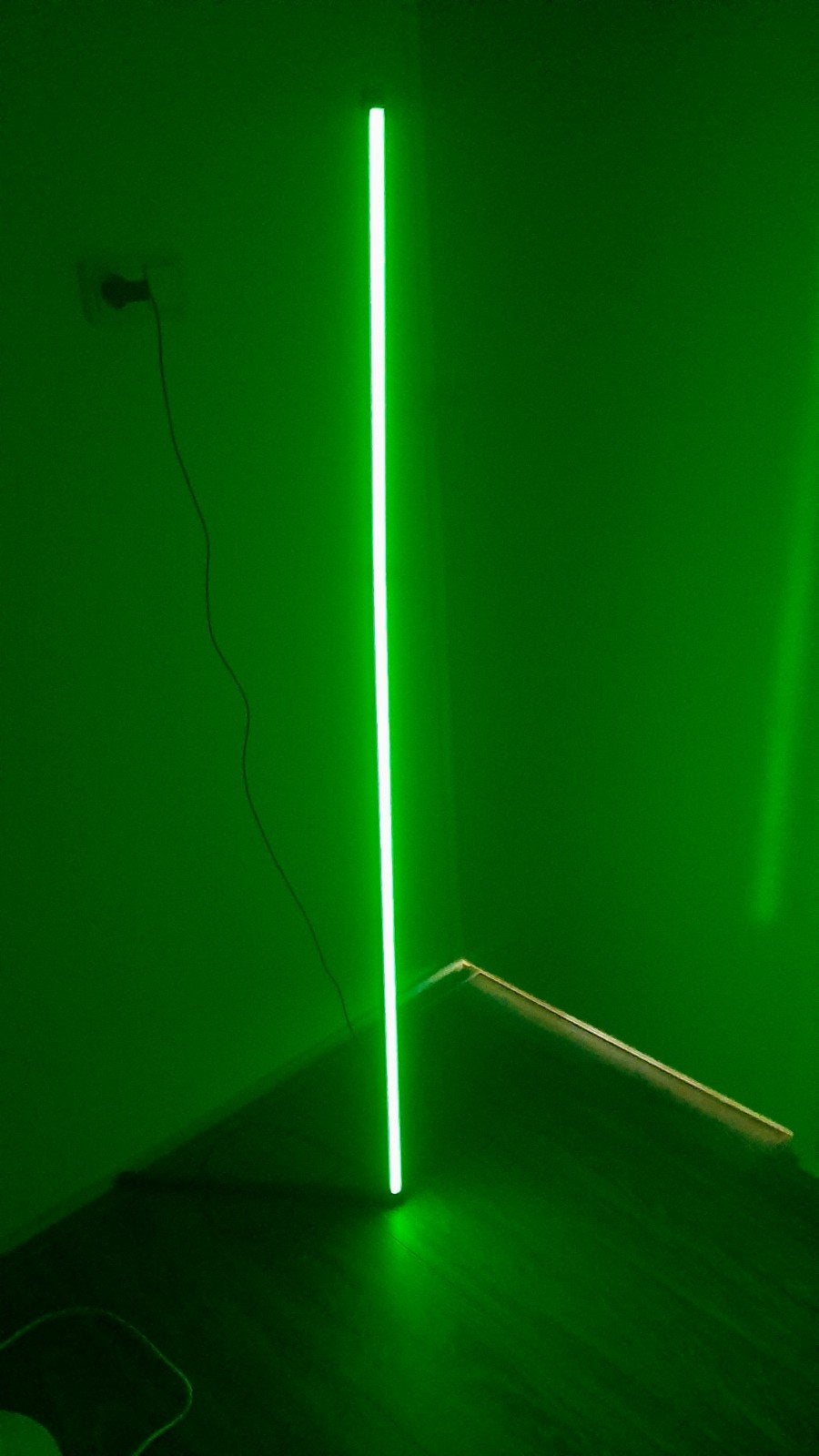 Mooie LED lamp in diverse kleuren met afstandsbediening, Modern, Sfeervol, 100 tot 150 cm, Overige fittingen, Ophalen of Verzenden