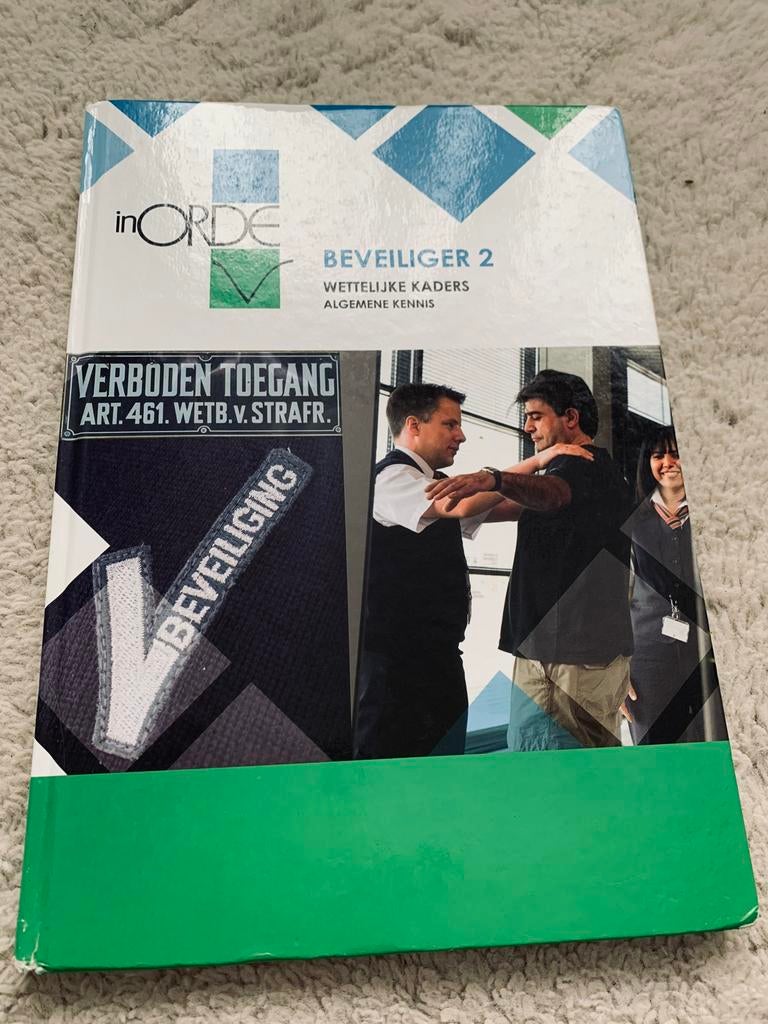 Beveiliger 2: Algemene Kennis (In Orde), Boeken, Ophalen of Verzenden, Gelezen, MBO