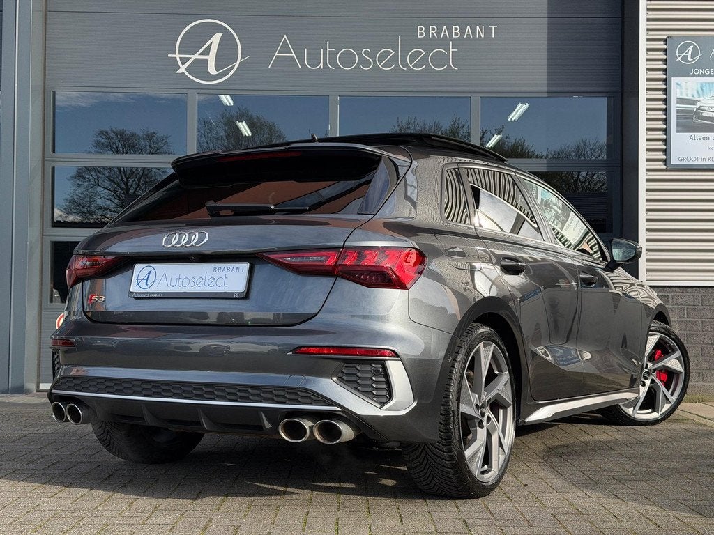 Audi A3 Sportback 2.0 TFSI S3 quattro RS Stoelen Pano B&O, Auto's, Gebruikt, 4 cilinders, 1984 cc, Vierwielaandrijving