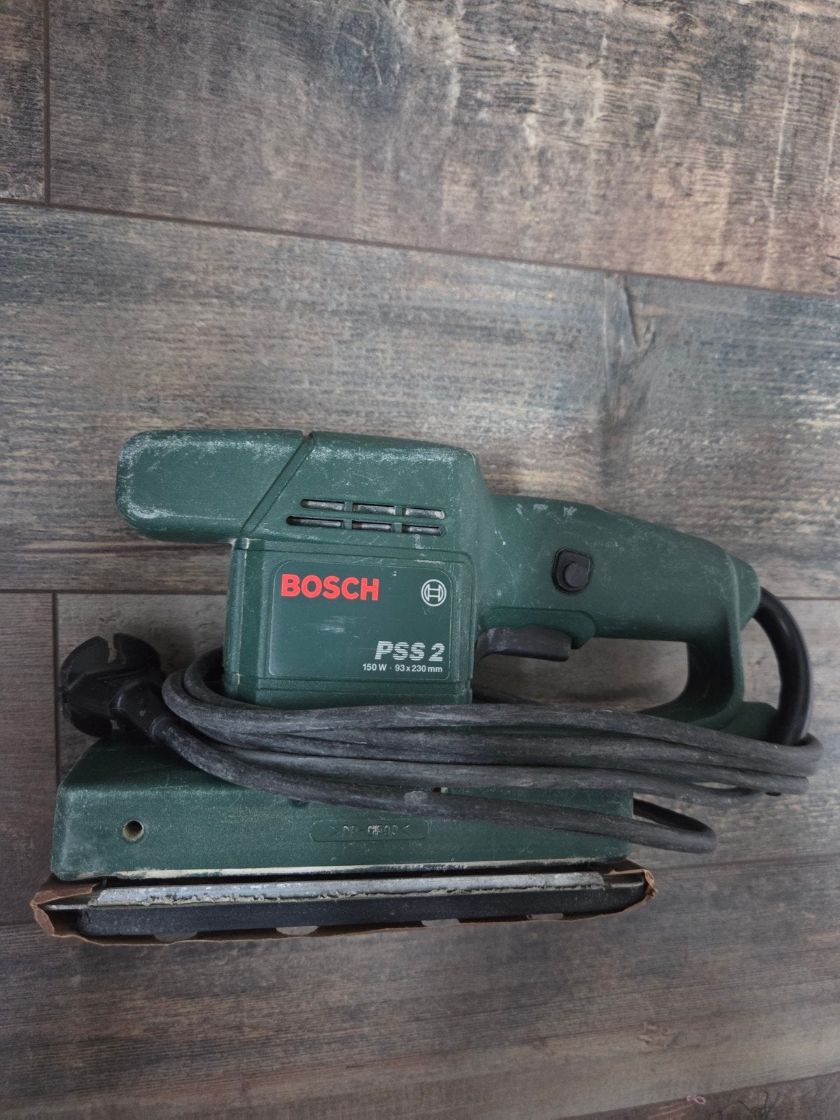 Bosch vlak schuurmachine / PSS2, Ophalen of Verzenden, Gebruikt, Minder dan 600 watt, Vlakschuurmachine