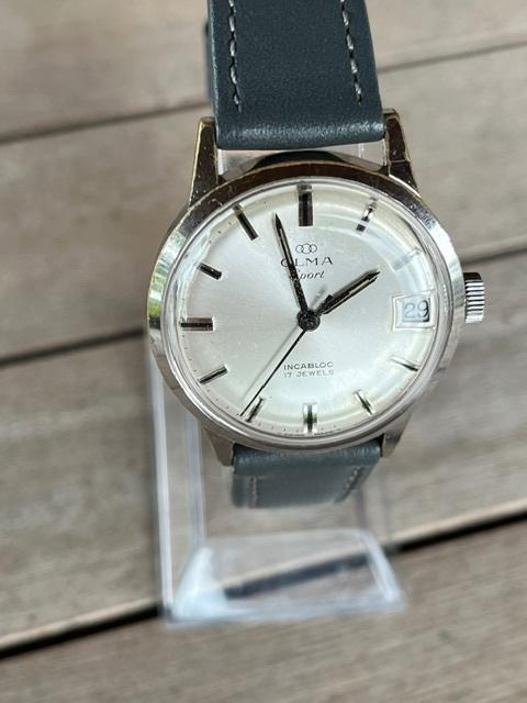 Olma Sports vintage horloge, Overige merken, Staal, Met bandje, Polshorloge