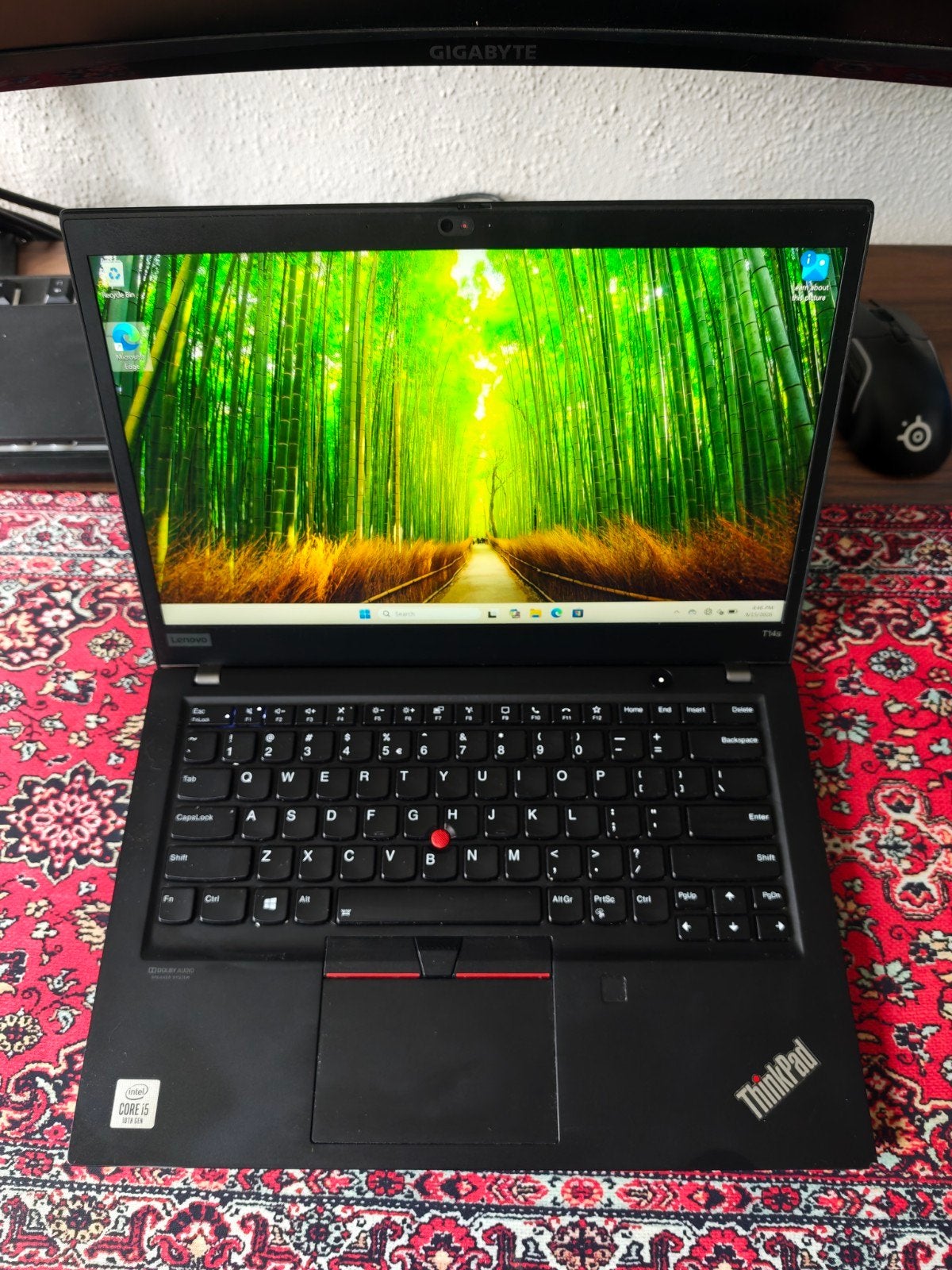 Lenovo ThinkPad T14S G1 | I5-10210U | 16GB | 512GB, Ophalen, Gebruikt, 2 tot 3 Ghz, Qwerty