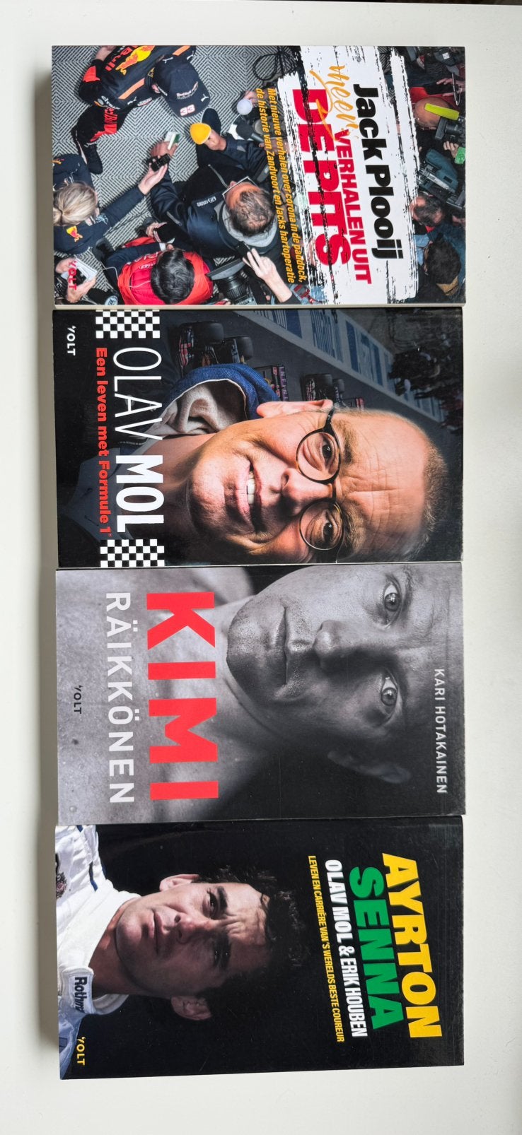 Formule 1 gerelateerde boeken, Ophalen of Verzenden, Zo goed als nieuw
